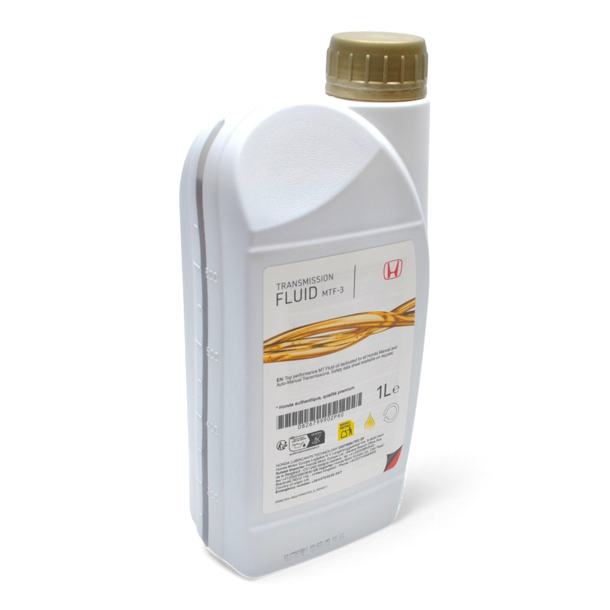 GENUINE HONDA MTF GEARBOX OIL 2L - 08267-99901HE