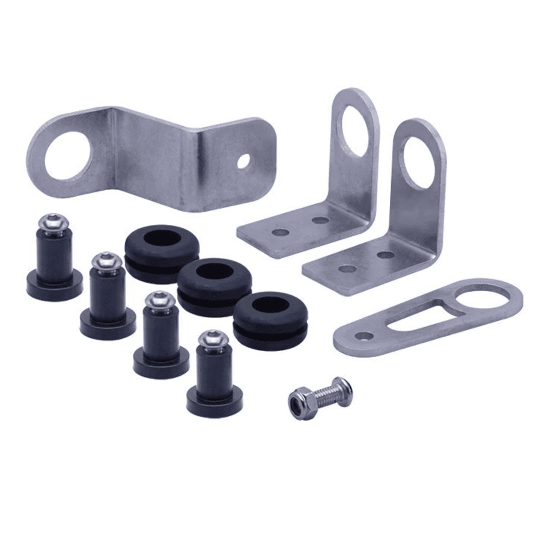 B2K BOLT ON RADIATOR BRACKET KIT FOR HONDA K-SWAP EG EK DC2