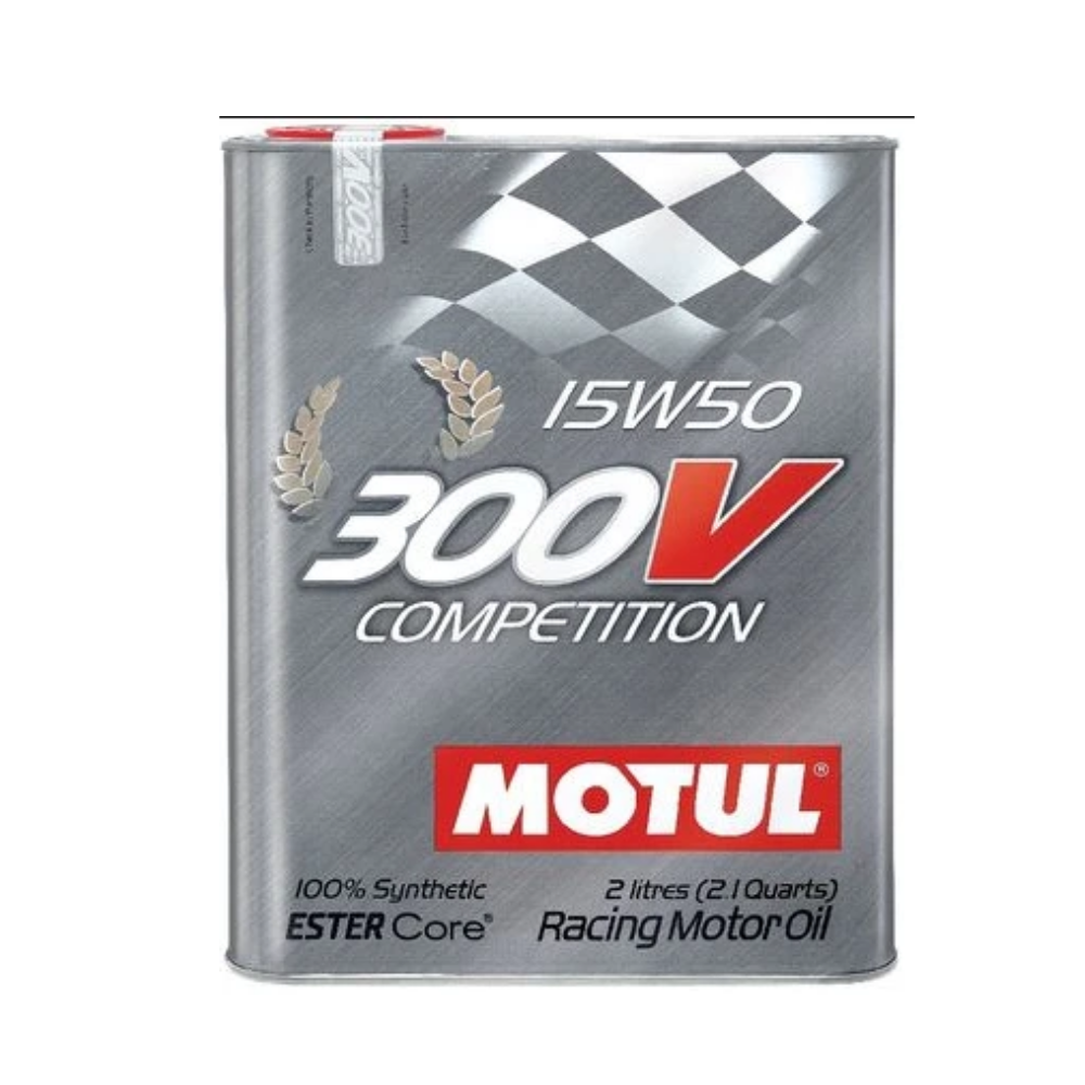 MOTUL 300V COMPETITION 15W50 SYNTHETIC ENGINE OIL 2 LITRES