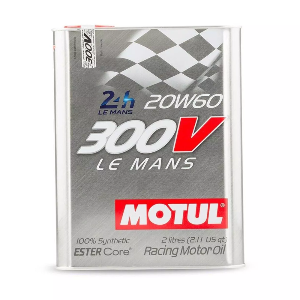 MOTUL 300V LE MANS 20W60 SYNTHETIC ENGINE OIL 2 LITRES