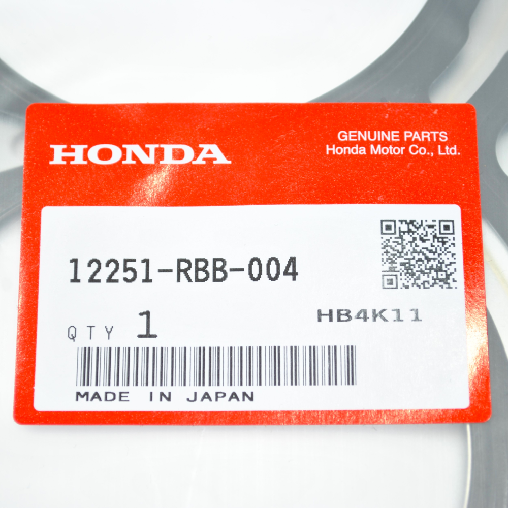 GENUINE HONDA HEAD GASKET K24 ENGINES 12251-RBB-004