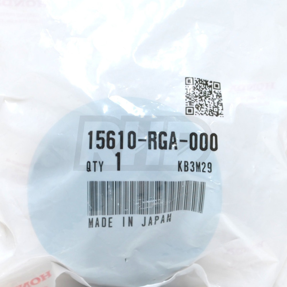 GENUINE HONDA OIL FILLER CAP FITS VARIOUS MODELS OEM PART - 15610-RGA-000