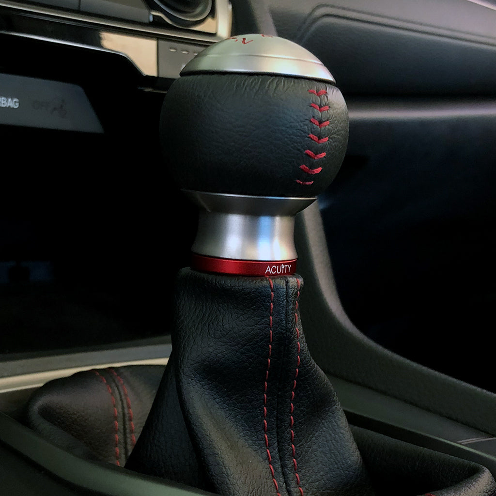 ACUITY Shift Boot Collar Upgrade (Satin Red Aluminum Finish)