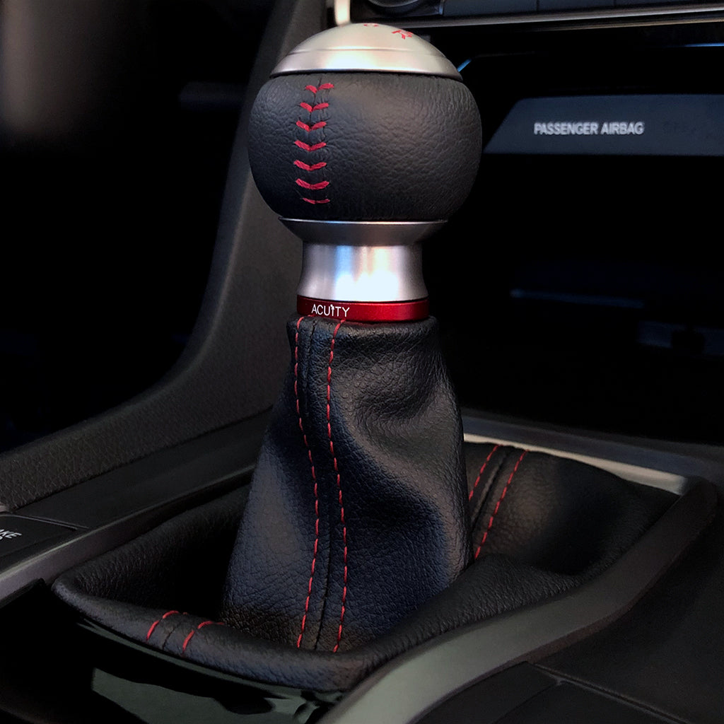 ACUITY Shift Boot Collar Upgrade (Satin Red Aluminum Finish)