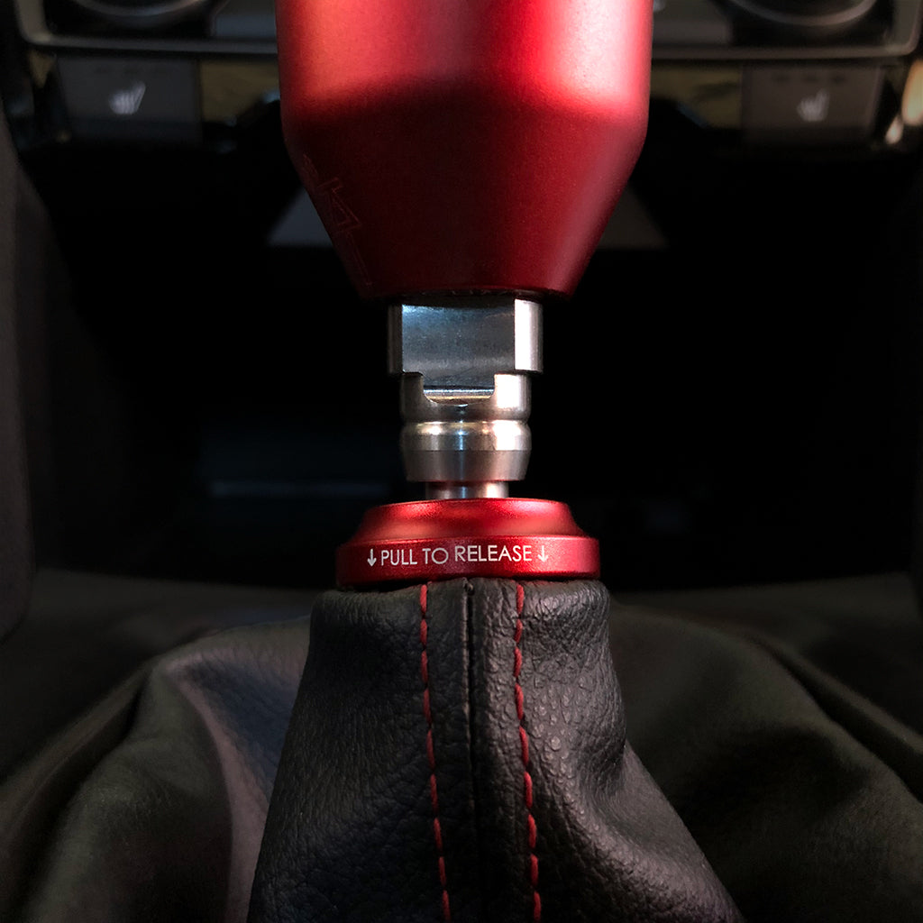 ACUITY Shift Boot Collar Upgrade (Satin Red Aluminum Finish)