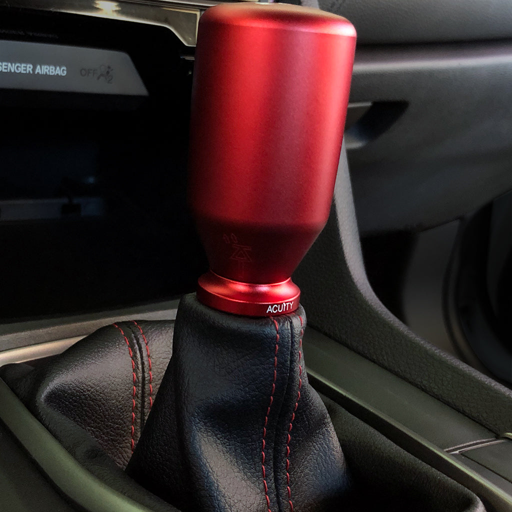 ACUITY Shift Boot Collar Upgrade (Satin Red Aluminum Finish)