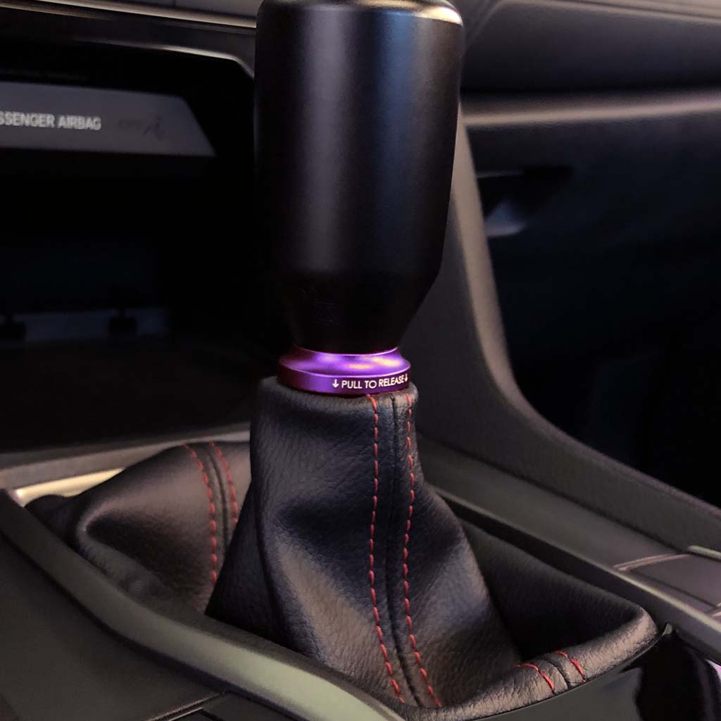 ACUITY Shift Boot Collar Upgrade (Satin Purple Aluminum Finish)