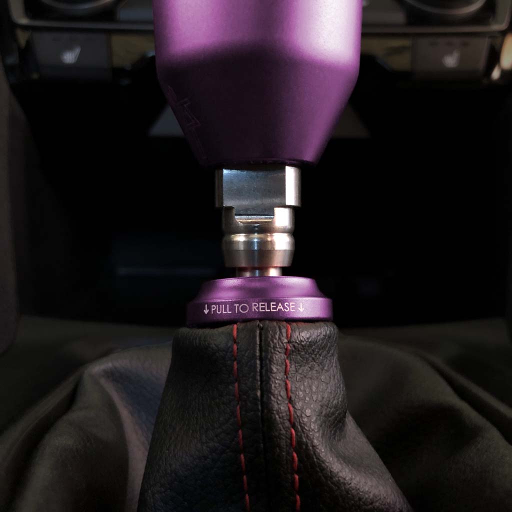 ACUITY Shift Boot Collar Upgrade (Satin Purple Aluminum Finish)
