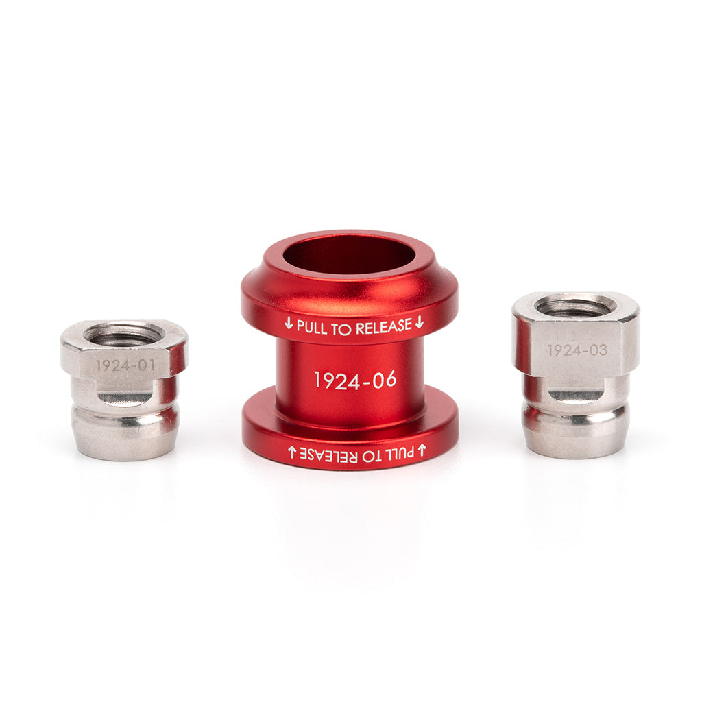 ACUITY Shift Boot Collar Upgrade (Satin Red Aluminum Finish)