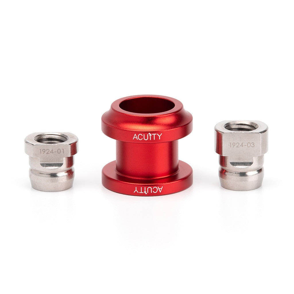 ACUITY Shift Boot Collar Upgrade (Satin Red Aluminum Finish)