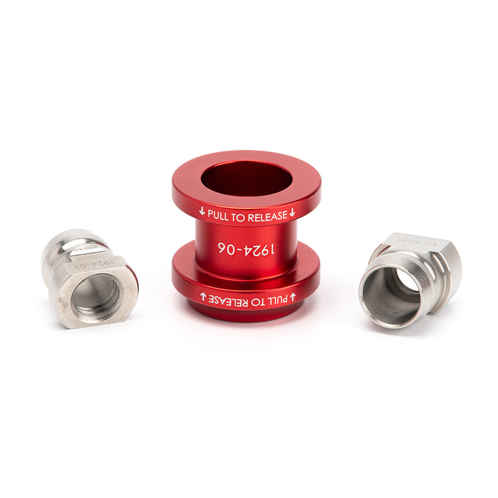 ACUITY Shift Boot Collar Upgrade (Satin Red Aluminum Finish)