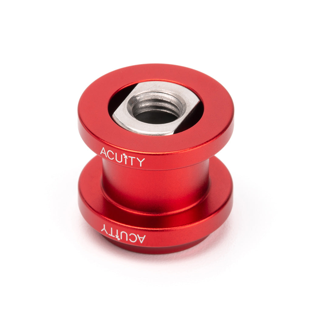 ACUITY Shift Boot Collar Upgrade (Satin Red Aluminum Finish)