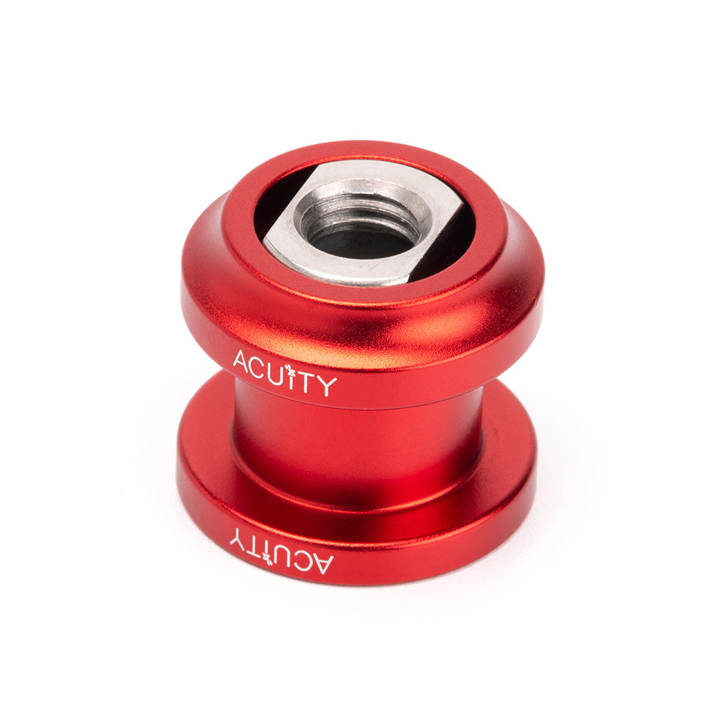 ACUITY Shift Boot Collar Upgrade (Satin Red Aluminum Finish)