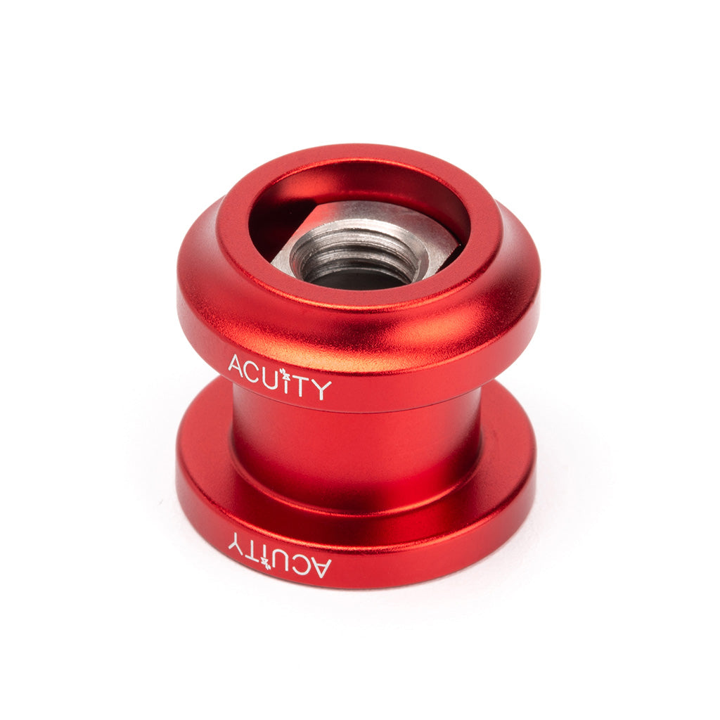 ACUITY Shift Boot Collar Upgrade (Satin Red Aluminum Finish)