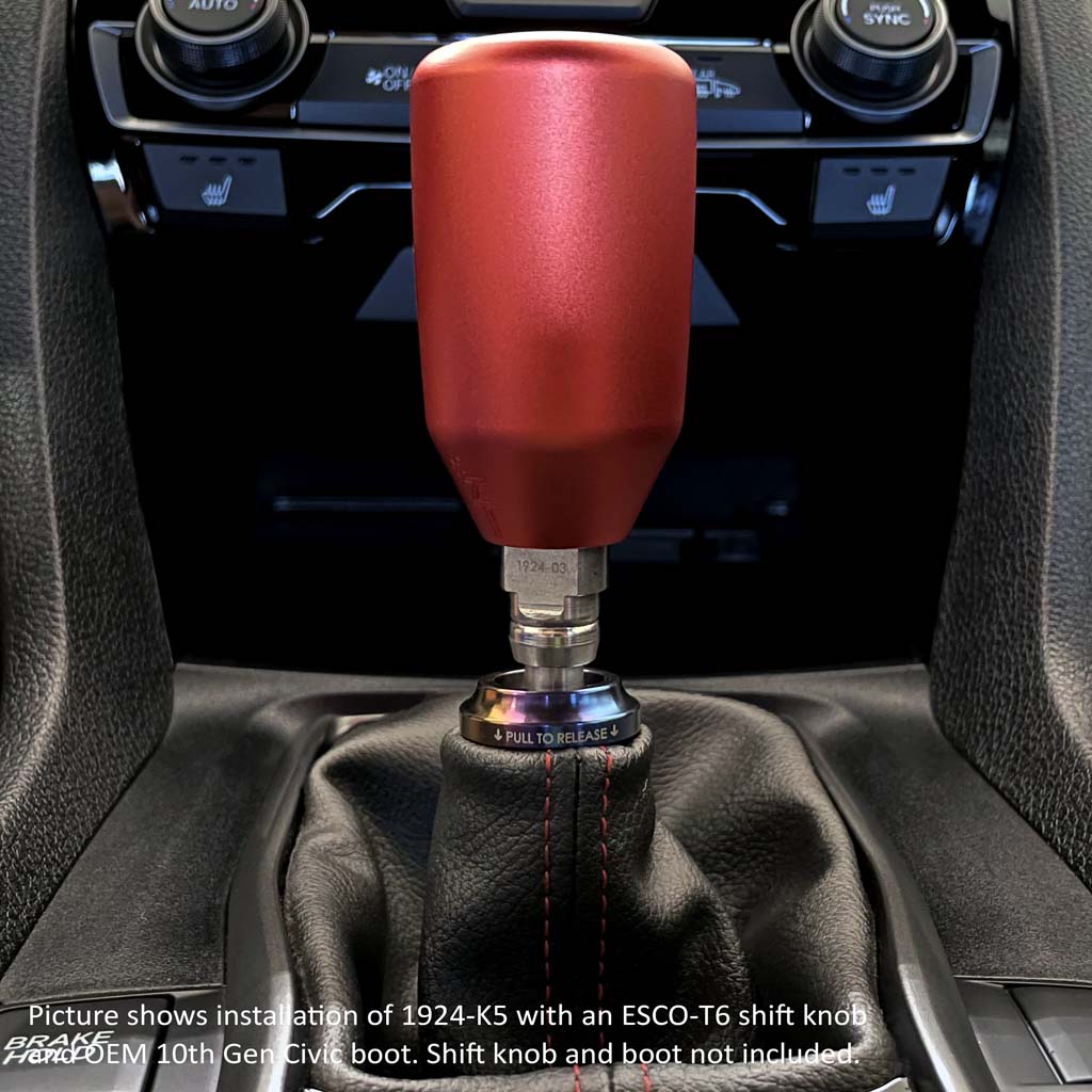 ACUITY Shift Boot Collar Upgrade (Burnt Titanium Finish)