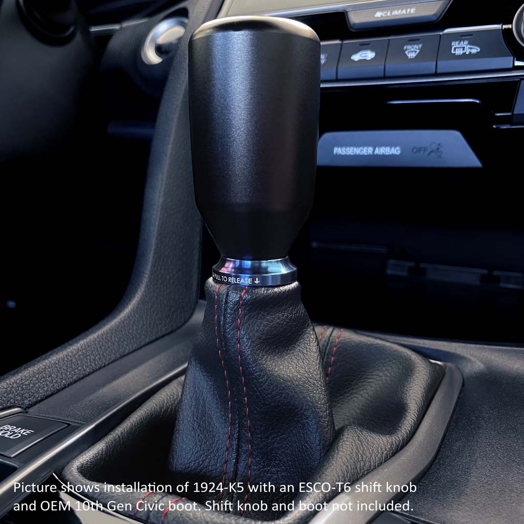 ACUITY Shift Boot Collar Upgrade (Burnt Titanium Finish)