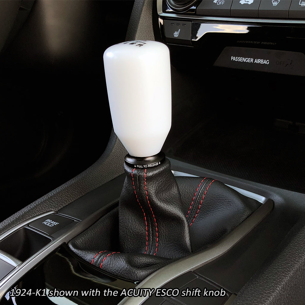ACUITY Shift Boot Collar Upgrade (Satin Black Aluminum Finish)