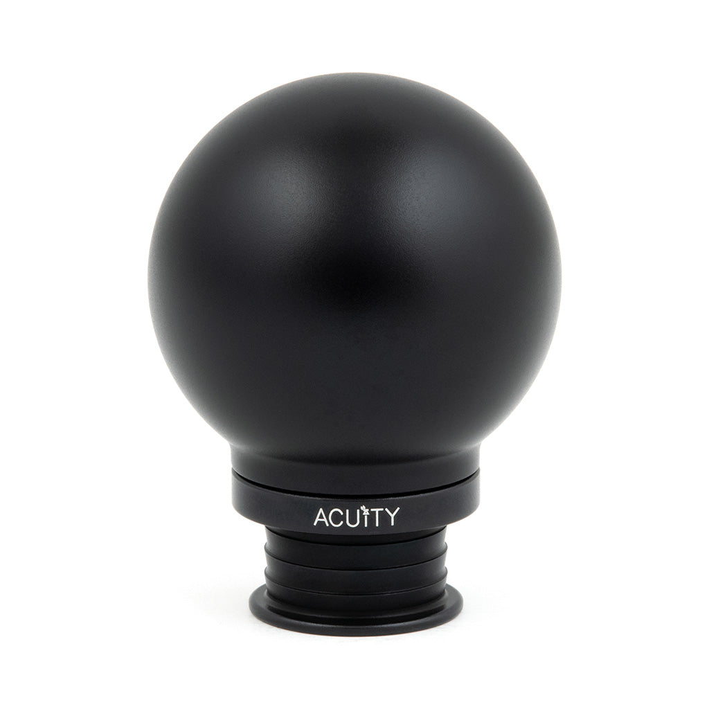 ACUITY POCO Low-Profile Shift Knob in Satin Black Finish (M10X1.5)