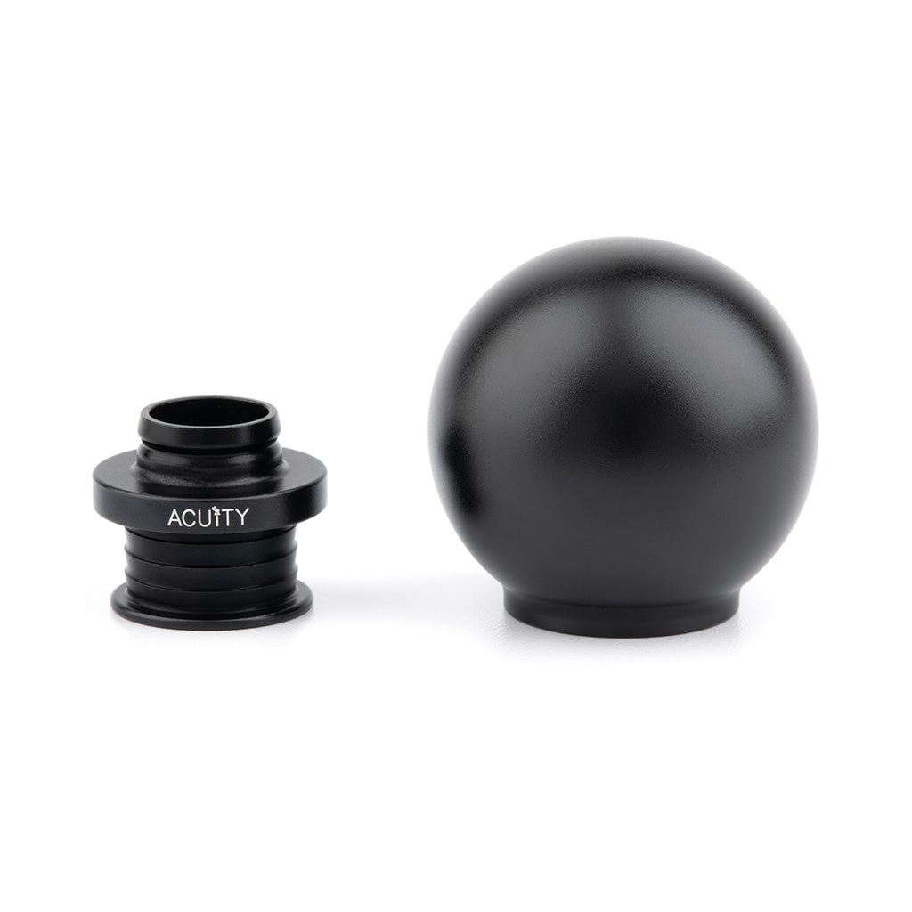ACUITY POCO Low-Profile Shift Knob in Satin Black Finish (M10X1.5)