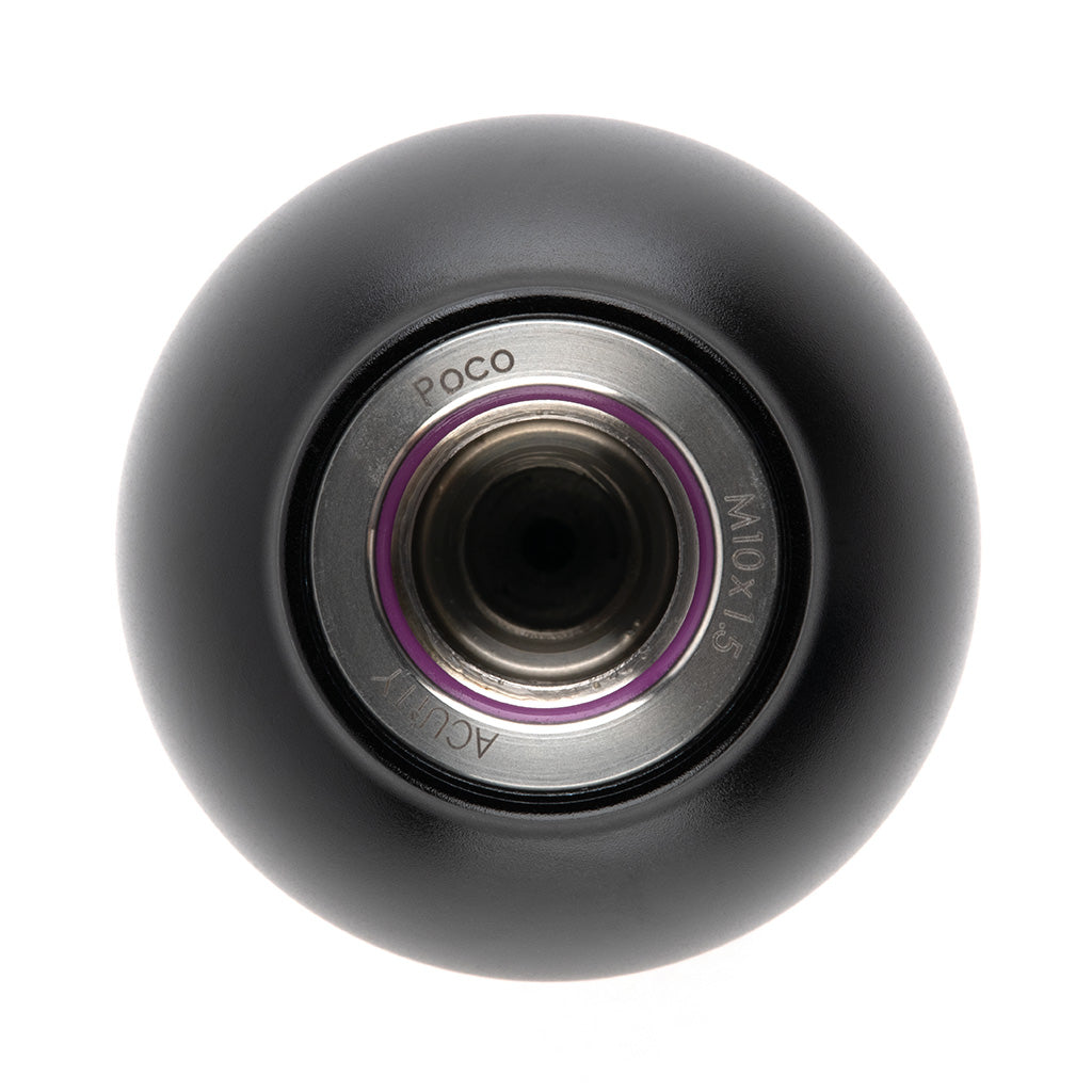 ACUITY POCO Low-Profile Shift Knob in Satin Black Finish (M10X1.5)