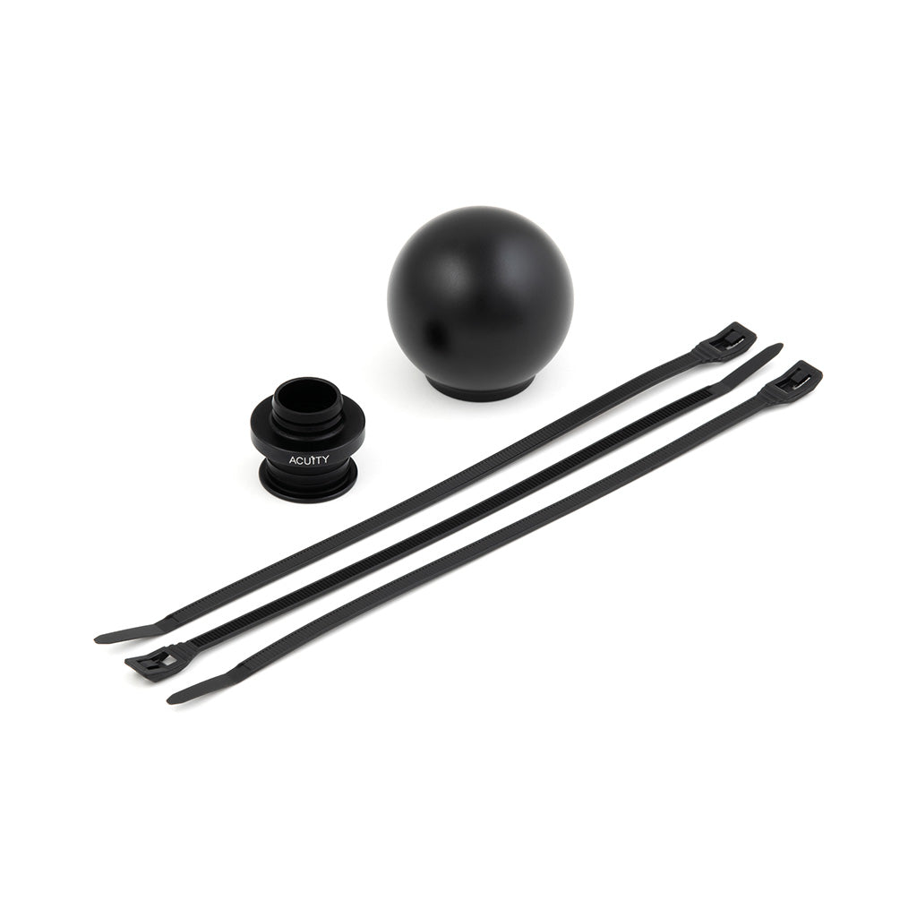 ACUITY POCO Low-Profile Shift Knob in Satin Black Finish (M10X1.5)