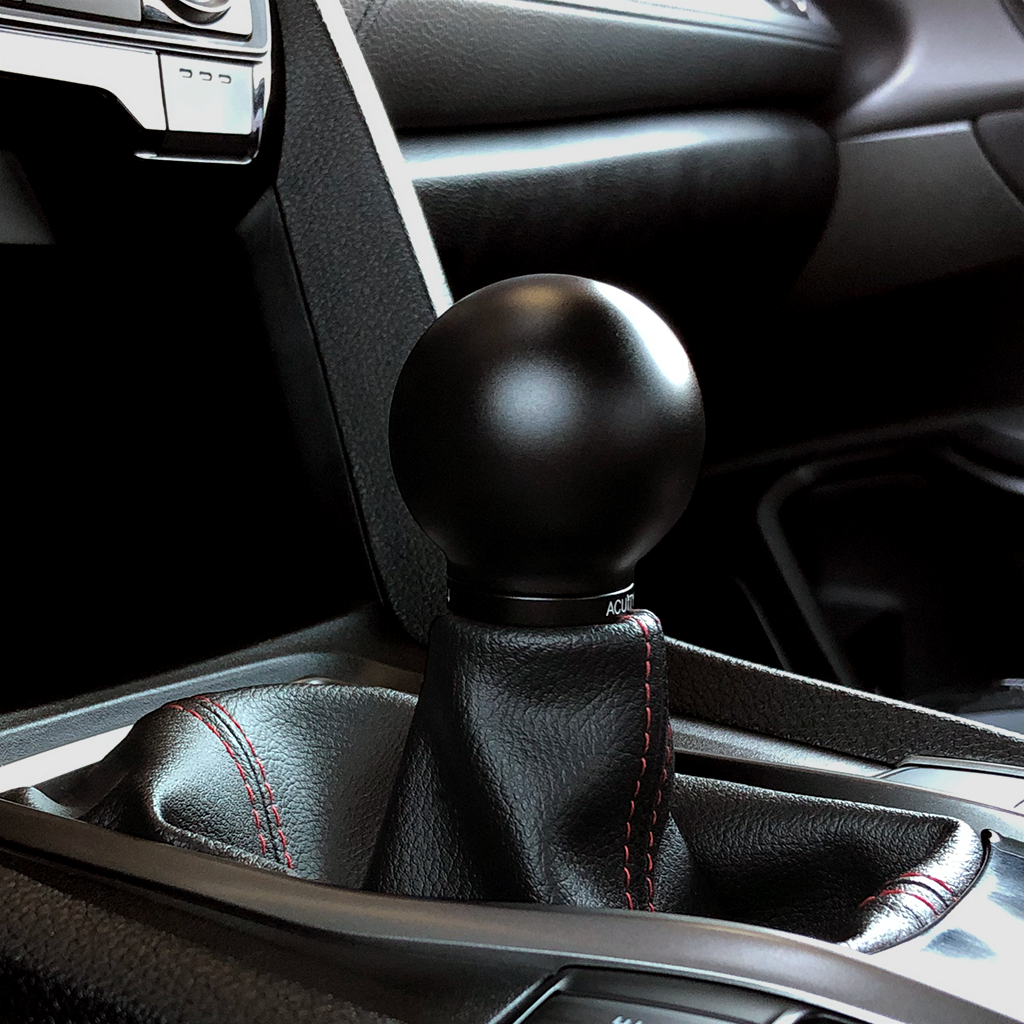 ACUITY POCO Low-Profile Shift Knob in Satin Black Finish (M10X1.5)