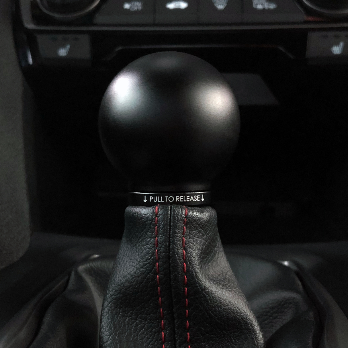 ACUITY POCO Low-Profile Shift Knob in Satin Black Finish (M10X1.5)