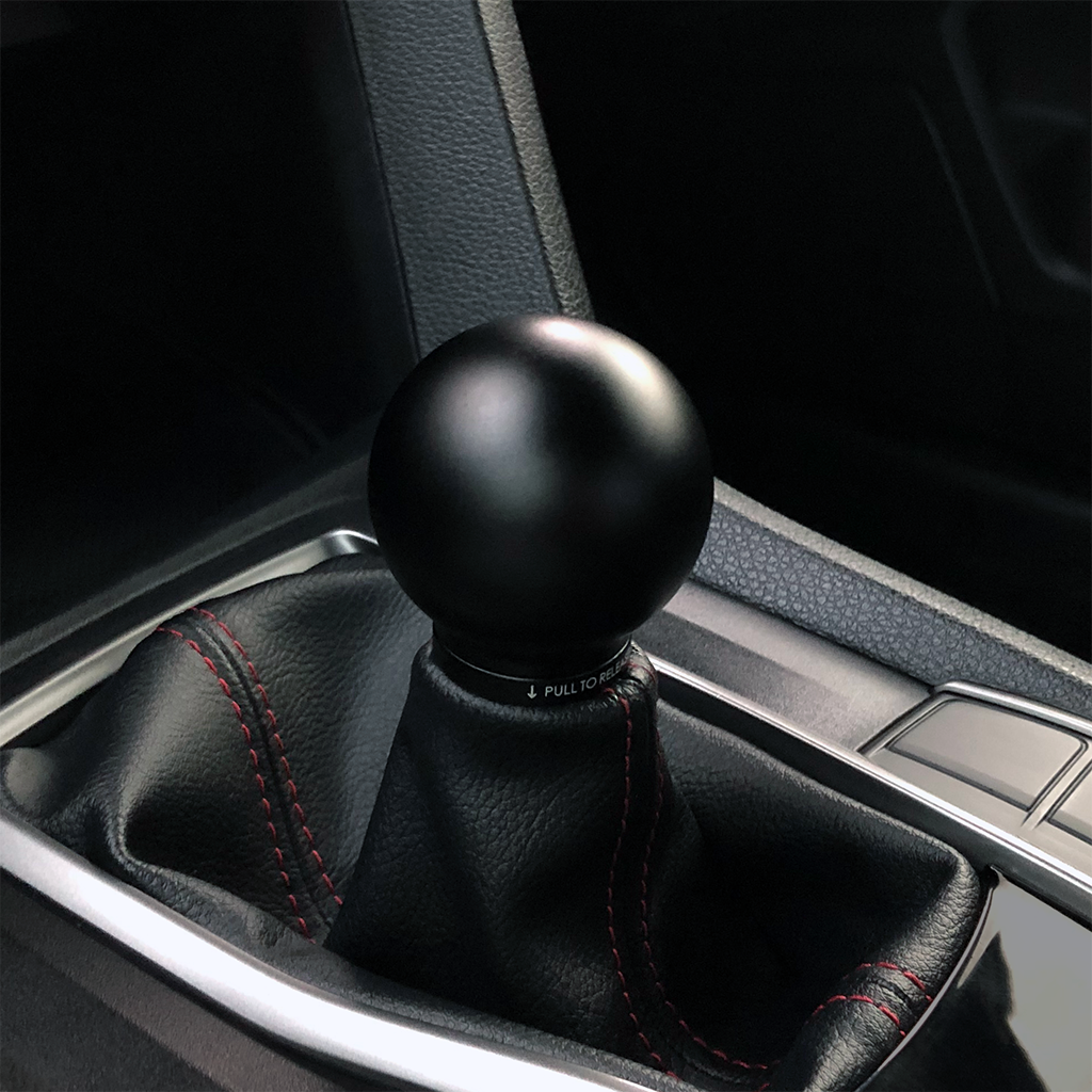 ACUITY POCO Low-Profile Shift Knob in Satin Black Finish (M10X1.5)