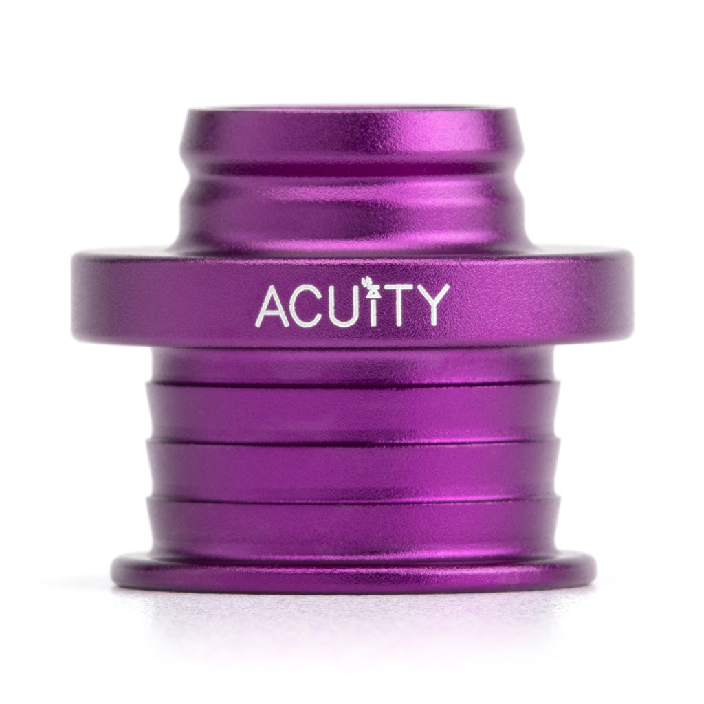 ACUITY Satin Purple Aluminum Shift Boot Collar for POCO Shift Knobs