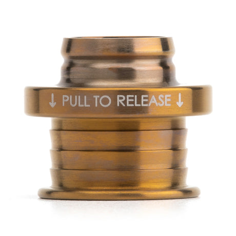 ACUITY Burnt Gold Titanium Shift Boot Collar for POCO Shift Knobs