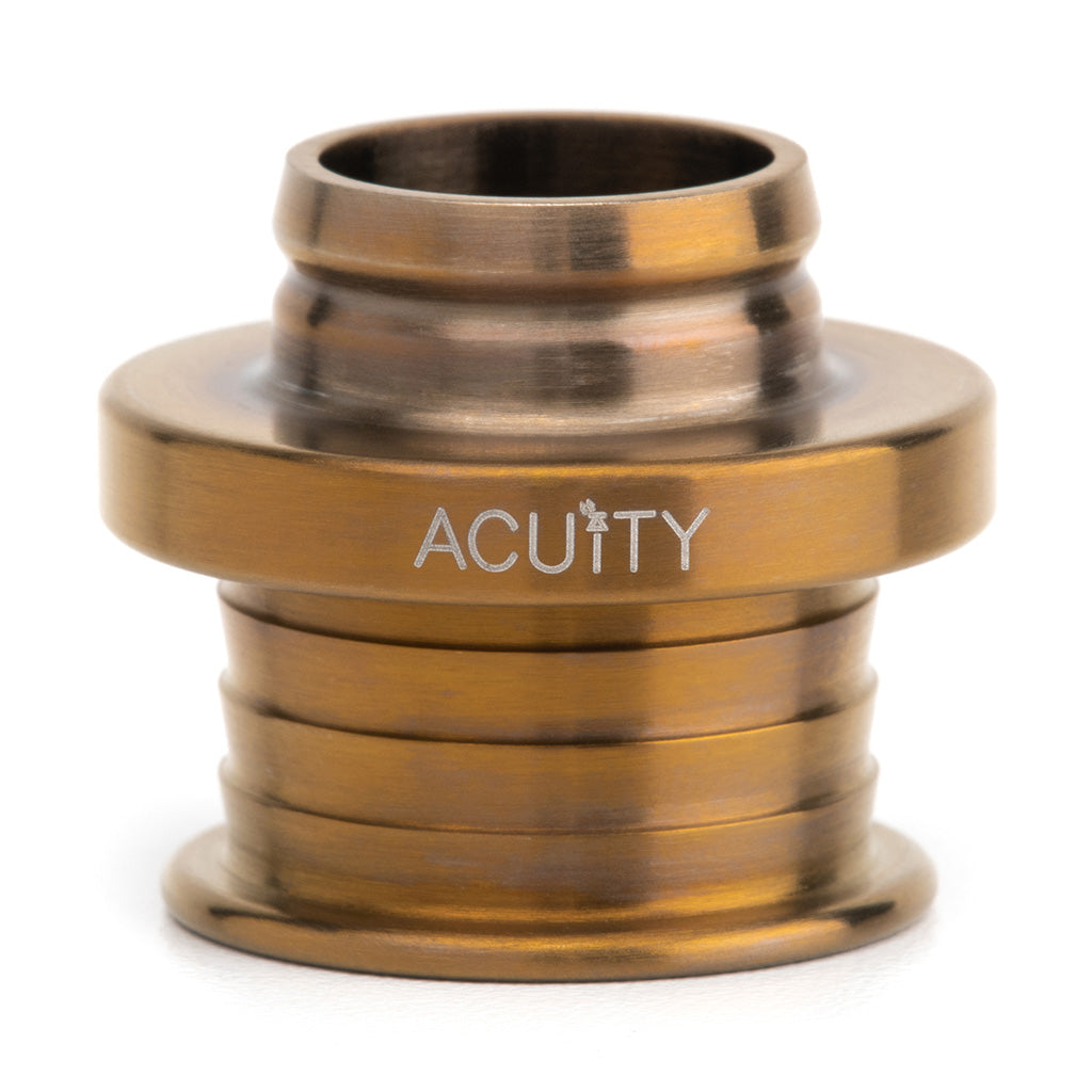 ACUITY Burnt Gold Titanium Shift Boot Collar for POCO Shift Knobs