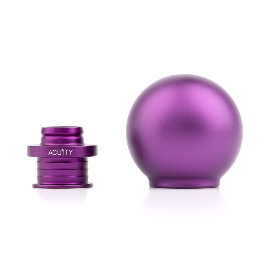 ACUITY POCO Low-Profile Shift Knob in Satin Purple Finish (M10X1.5)