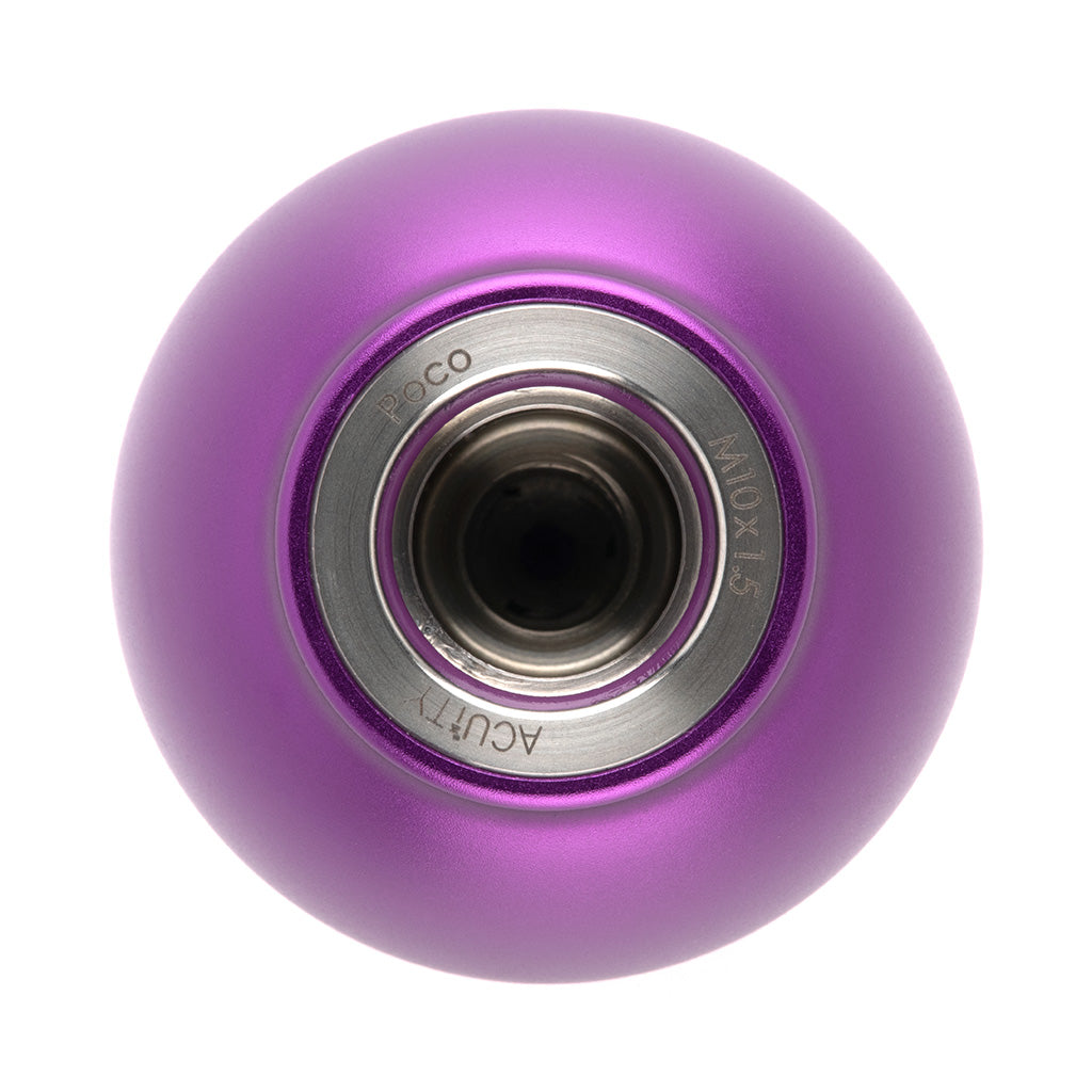 ACUITY POCO Low-Profile Shift Knob in Satin Purple Finish (M10X1.5)
