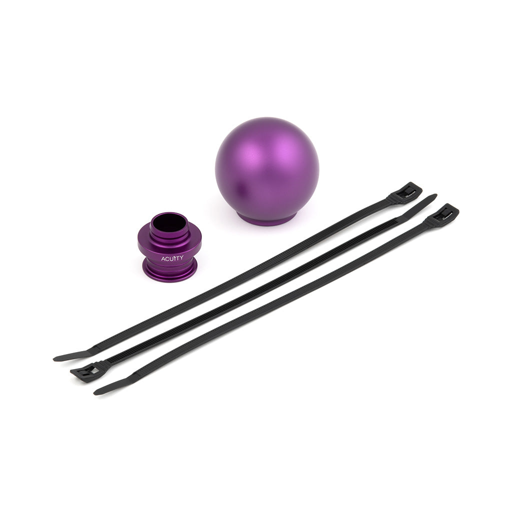 ACUITY POCO Low-Profile Shift Knob in Satin Purple Finish (M10X1.5)
