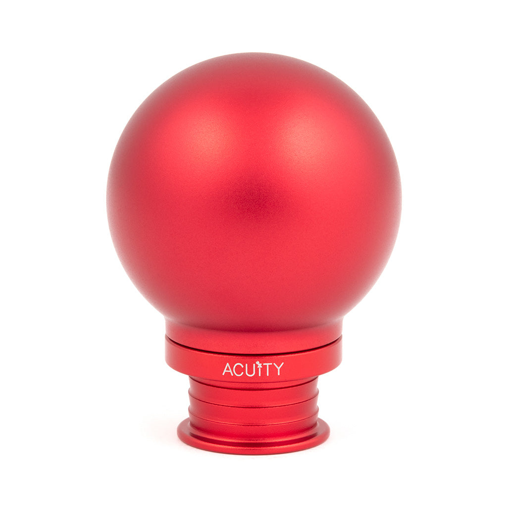 ACUITY POCO Low-Profile Shift Knob in Satin Red Finish (M10X1.5)