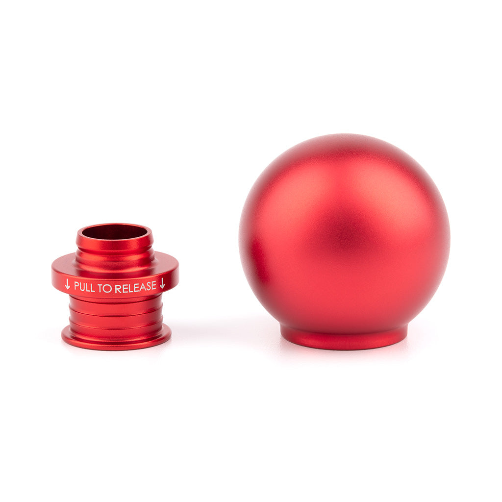 ACUITY POCO Low-Profile Shift Knob in Satin Red Finish (M10X1.5)