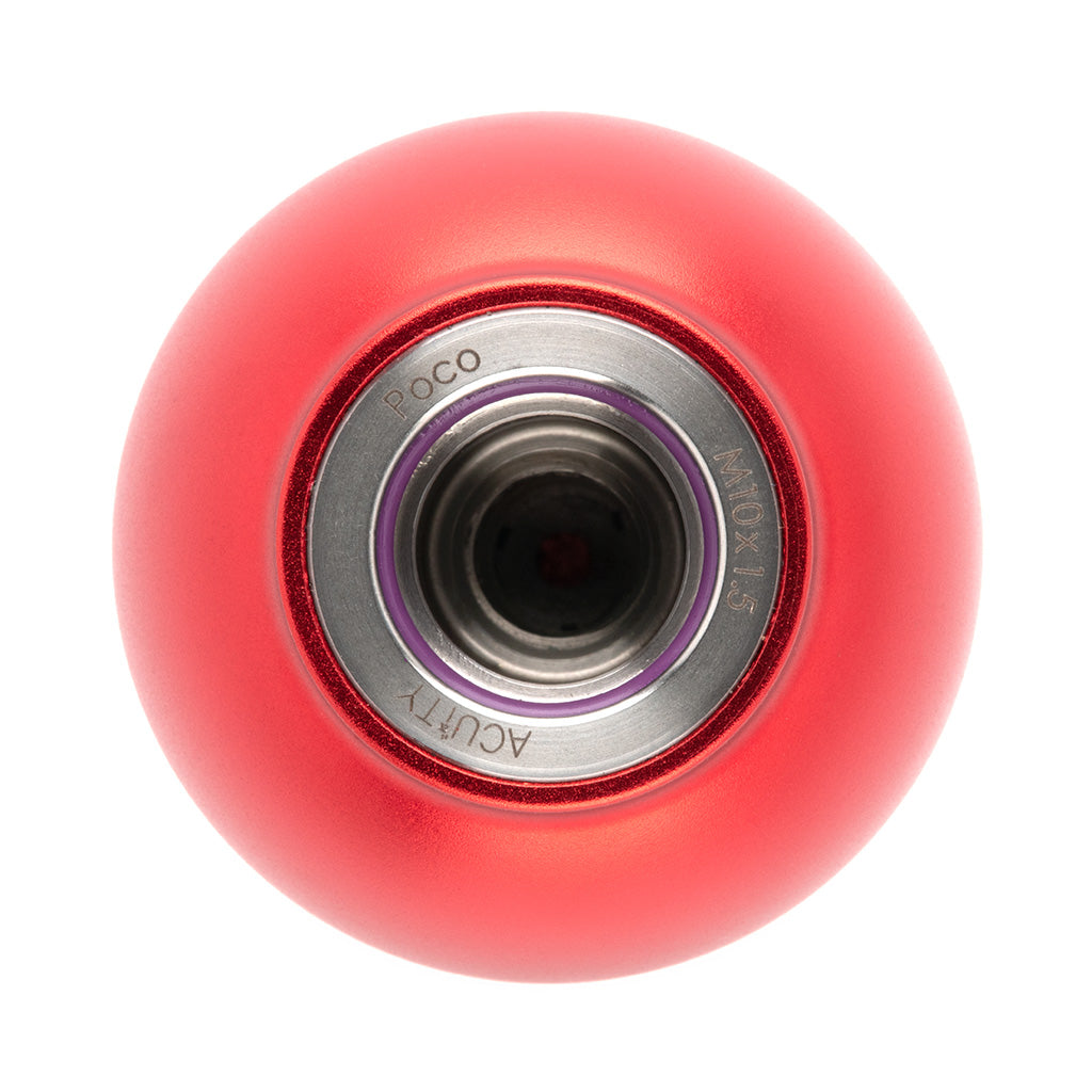 ACUITY POCO Low-Profile Shift Knob in Satin Red Finish (M10X1.5)