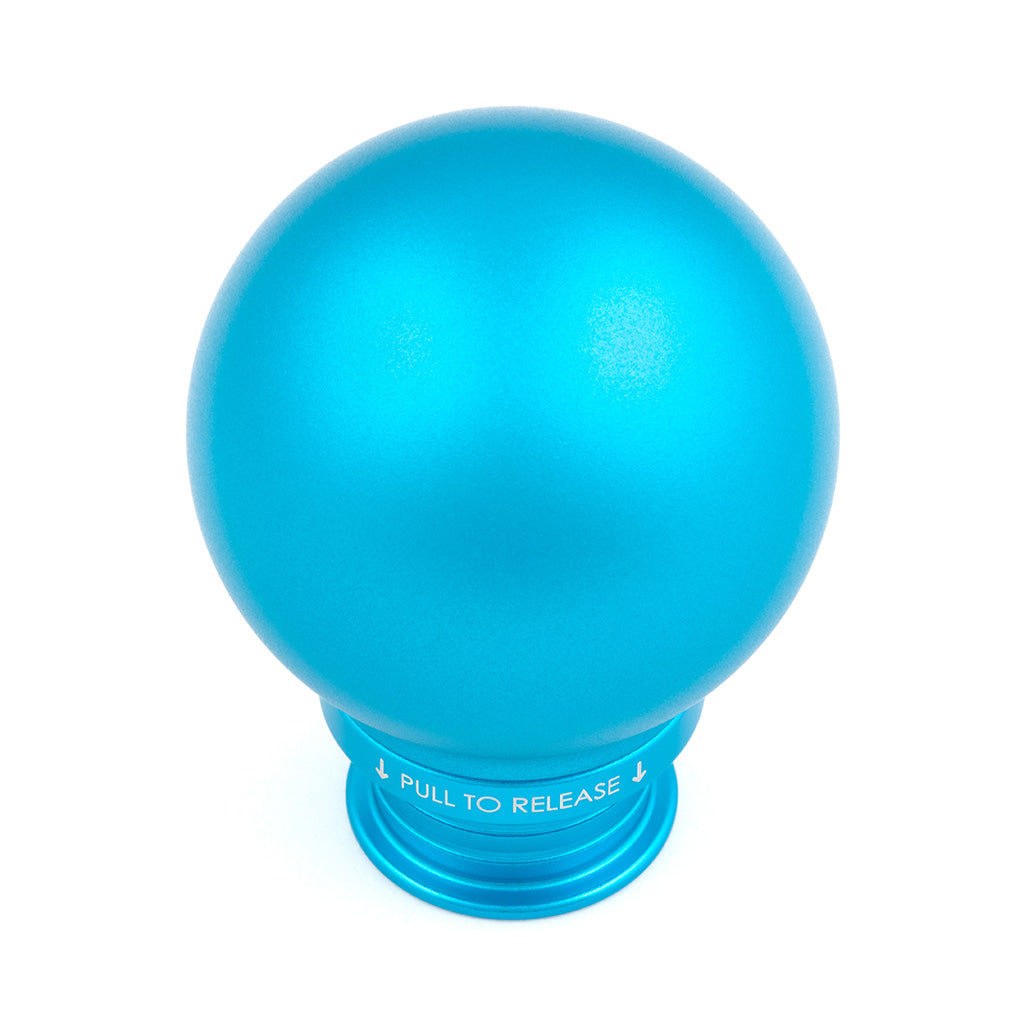 ACUITY POCO Low-Profile Shift Knob in Satin Teal Finish (M10X1.5)