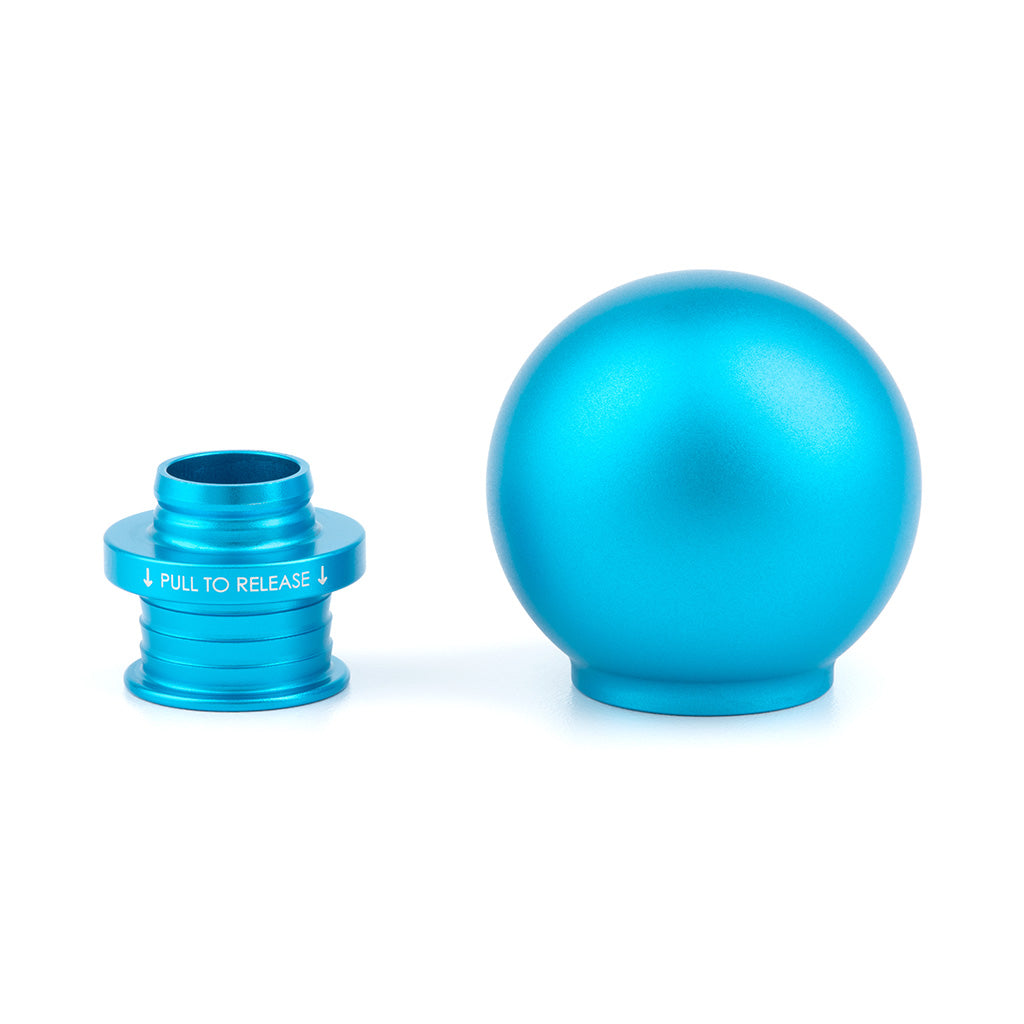 ACUITY POCO Low-Profile Shift Knob in Satin Teal Finish (M10X1.5)