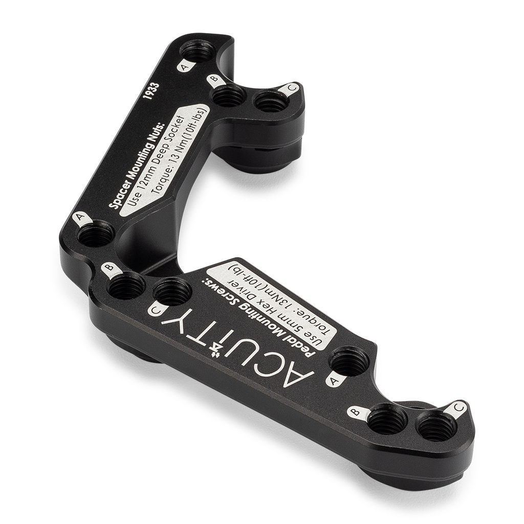 ACUITY Throttle Pedal Spacer for the Right-Hand-Drive Vehicles