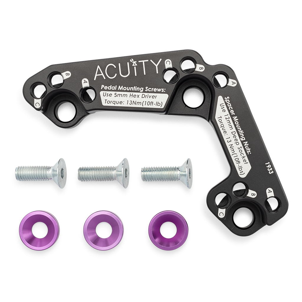 ACUITY Throttle Pedal Spacer for the Right-Hand-Drive Vehicles