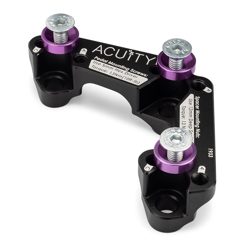 ACUITY Throttle Pedal Spacer for the Right-Hand-Drive Vehicles