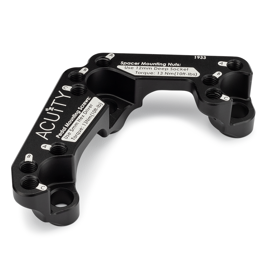 ACUITY Throttle Pedal Spacer for the Right-Hand-Drive Vehicles
