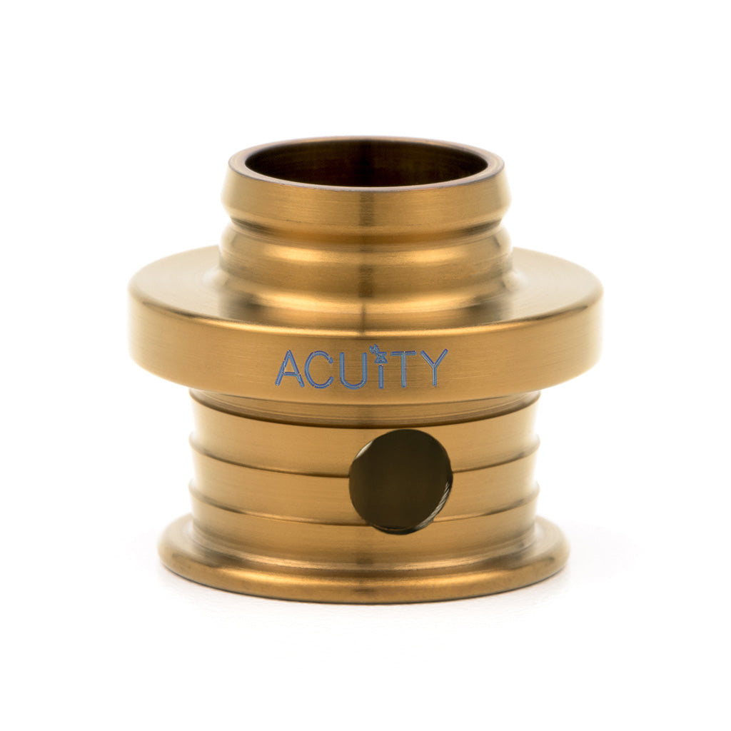 ACUITY POCO-Ti Low Profile Shift Knob in Burnt Titanium Finish (M10x1.5)