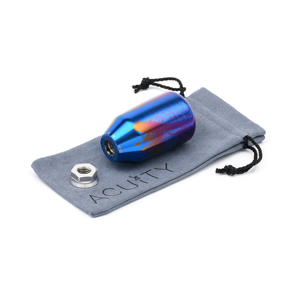 ACUITY ESCO-Ti Shift Knob in Splatter Titanium Finish (M10X1.5)