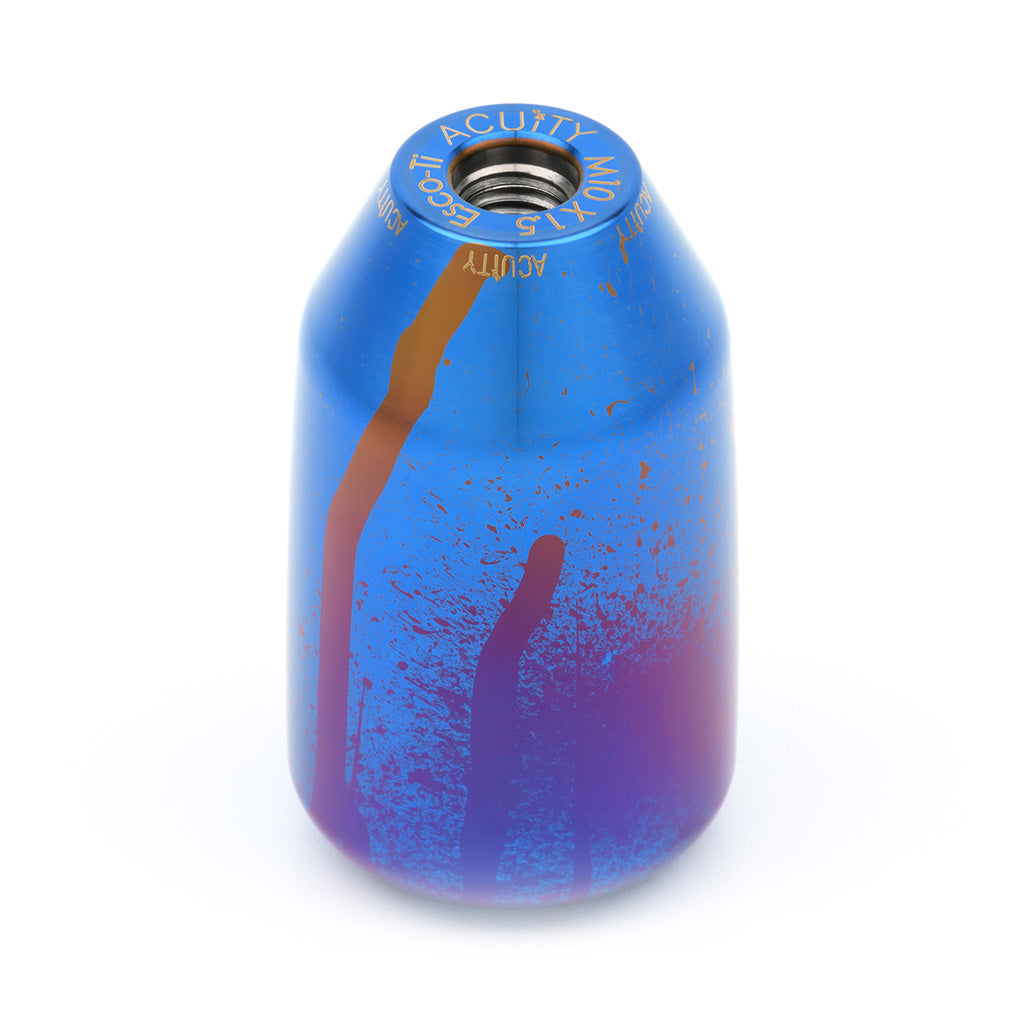 ACUITY ESCO-Ti Shift Knob in Splatter Titanium Finish (M10X1.5)