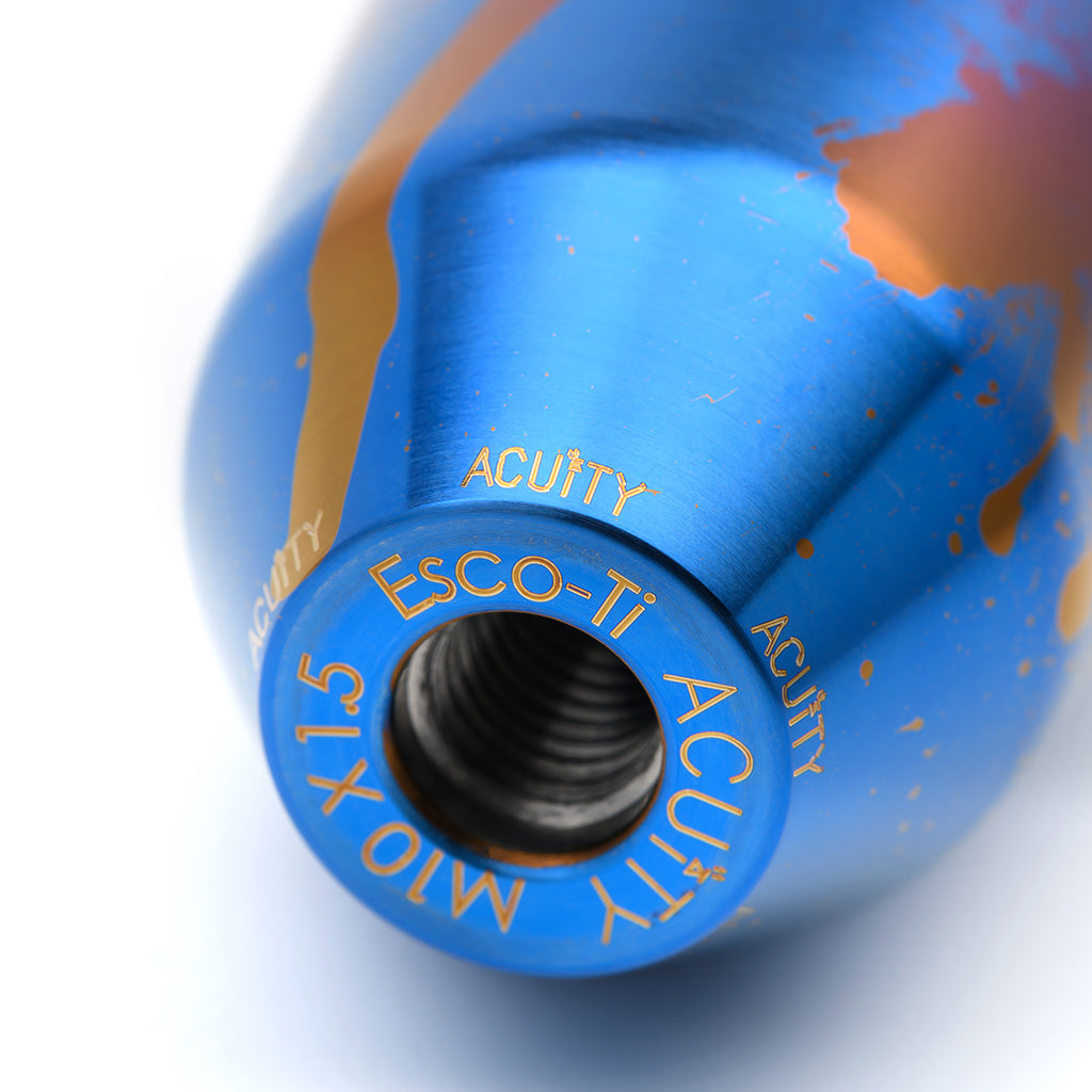ACUITY ESCO-Ti Shift Knob in Splatter Titanium Finish (M10X1.5)
