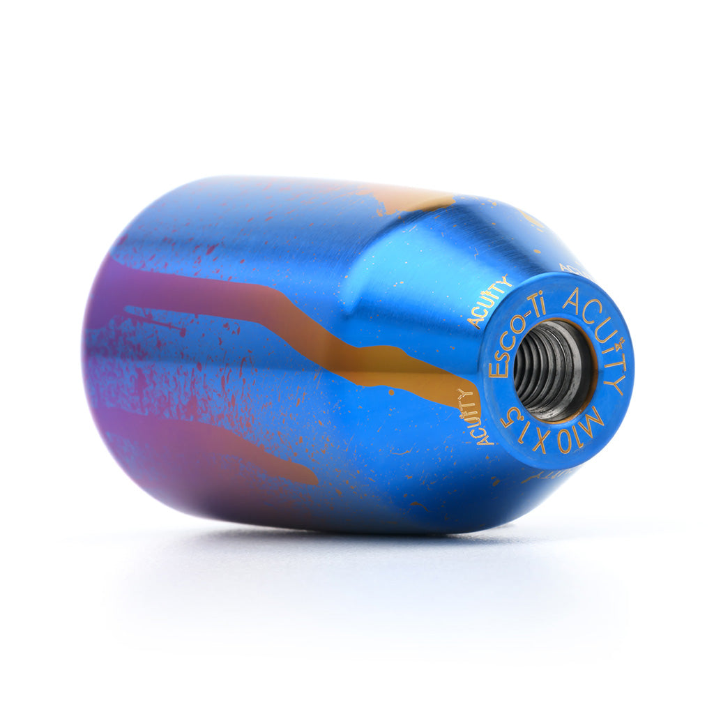 ACUITY ESCO-Ti Shift Knob in Splatter Titanium Finish (M10X1.5)