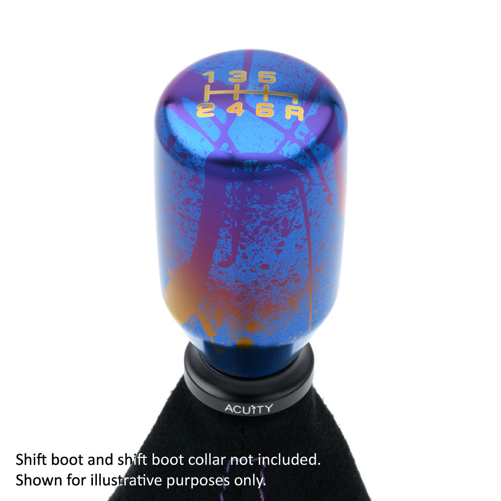 ACUITY ESCO-Ti Shift Knob in Splatter Titanium Finish (M10X1.5)