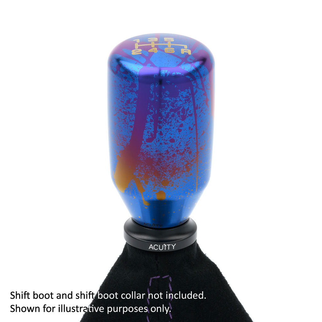 ACUITY ESCO-Ti Shift Knob in Splatter Titanium Finish (M10X1.5)